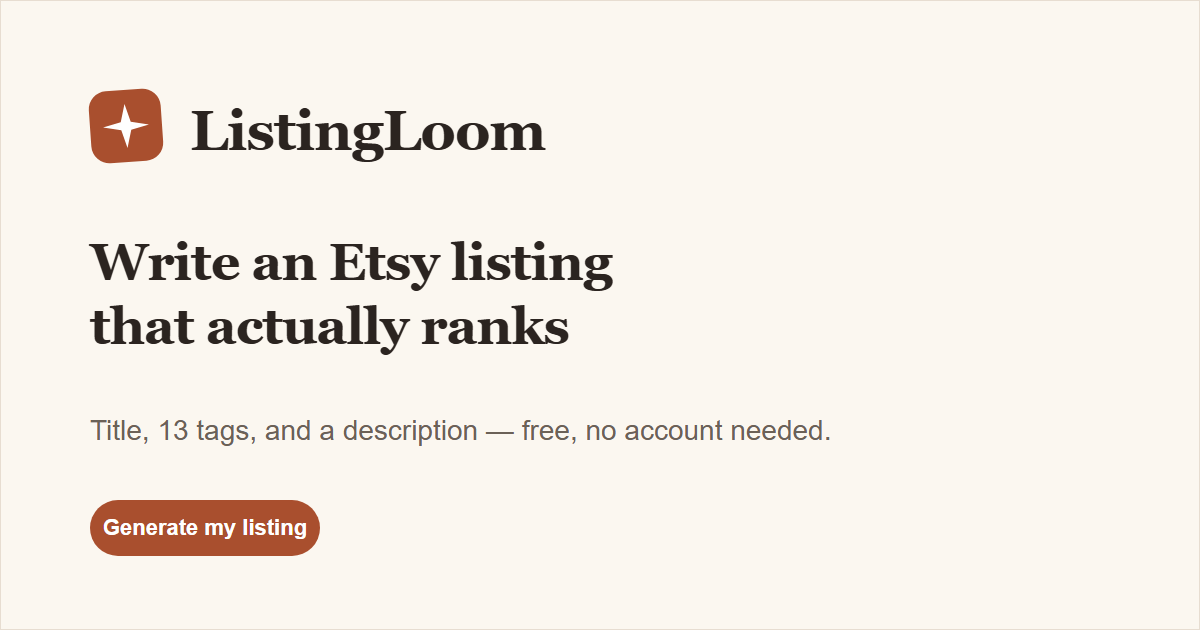 ListingLoom screenshot